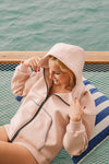 MOLUCCA zippered neo hoodie