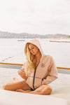 MOLUCCA zippered neo hoodie